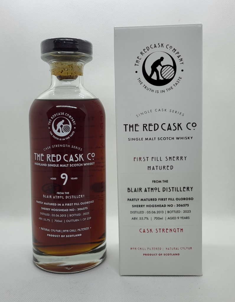 Blair Athol 9y 2013/2023 55,7% The Red Cask Co. 0,7L