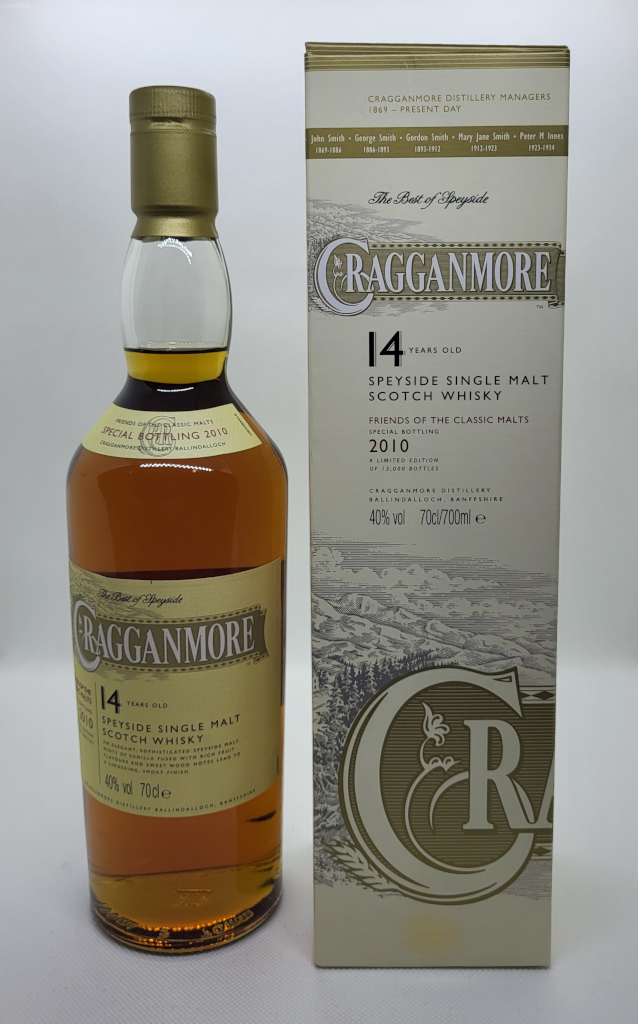 Cragganmore 14y 2010 40% Special Bottling 0,7L