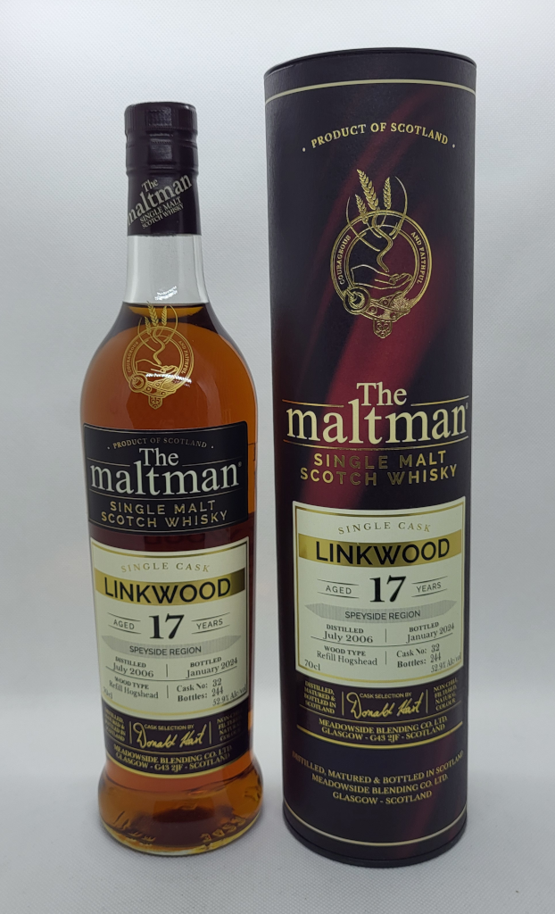 Linkwood 17y 2006/2024 52,9% 0,7L Maltman