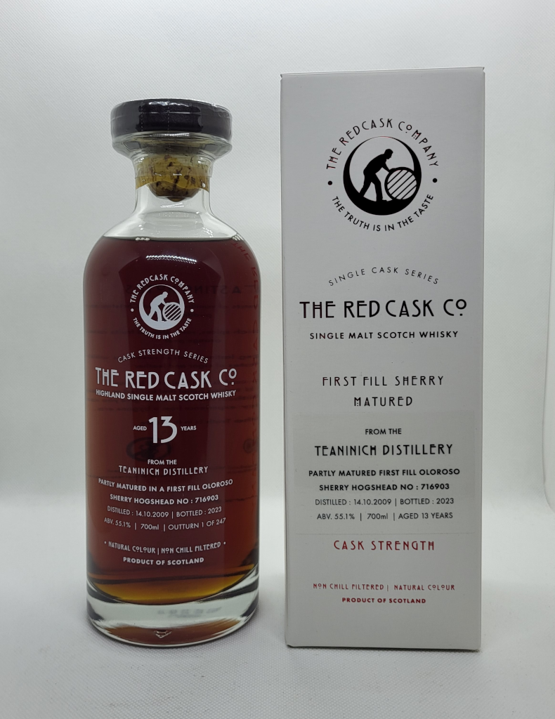 Teaninich 13y 2009/2023 55,1% The Red Cask Co. 0,7L